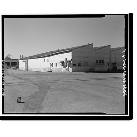 Historic Print, Oakland Naval Supply Center, Pier Transit Shed, South of D Street between First & Second Streets, Oakland, Alameda County, CA - 8, 18" x 24"