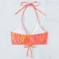 thumbnail image 3 of Generic Womens Cute Bikini Top Bathing Suit Self Tie Spaghetti Straps String Bikini Tops Sexy Swimsuit Tops for Beach Pool, 3 of 3