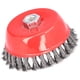 thumbnail image 2 of 2 piezas cepillo de alambre torcido Bling Bling rueda de amoladora anudada 5 pulgadas, 2 of 12