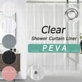 thumbnail image 5 of Anti Mold & Mildew Basic Lightweight PEVA Shower Curtain Liner - Assorted Colors, 5 of 14