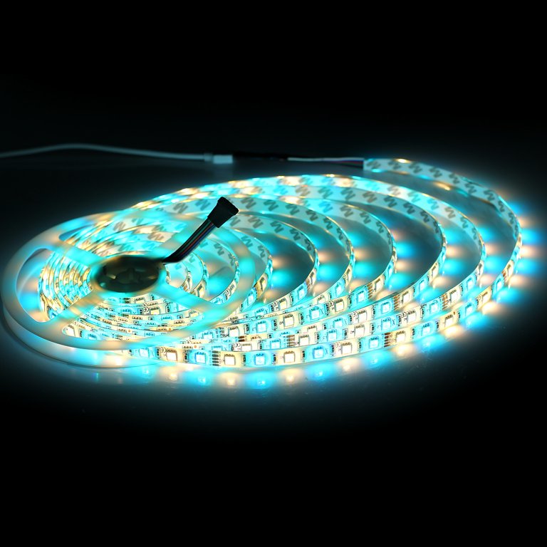 5M 5050 SMD RGB Flexible LED Strip Lights - 300 LEDs, IP65 Waterproof, Multi-Color