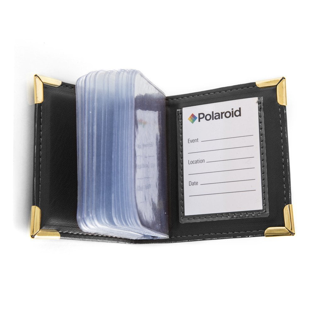 Black Polaroid PL2X3AB Photo Album for 2x3 Zink Paper