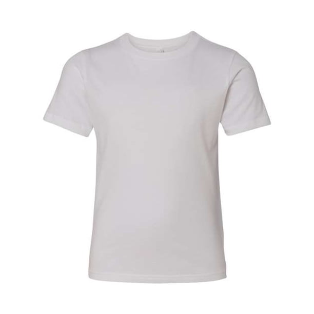Camiseta de manga corta premium para niños de Next Level (3310) -BLANCO -XL Ropa de siguiente nivel 3310