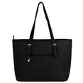 thumbnail image 3 of Gwen Women's Vegan Leather Studded Tote Bag with Adjustable Handles / Shoulder Straps, 3 of 5