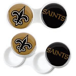 New Orleans Saints 2 Pack Contact Lens Case