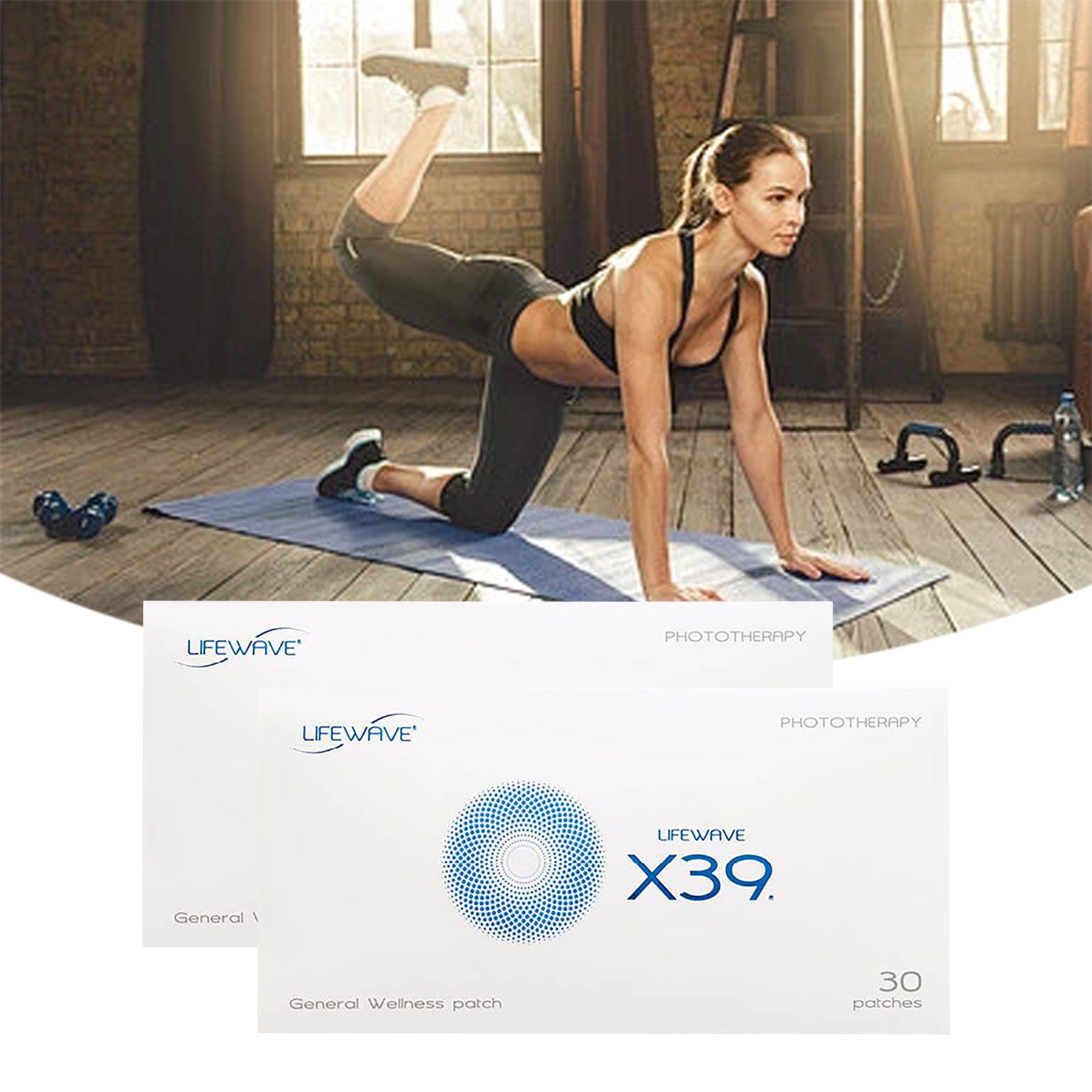LifeWave X39 Patches - 30 Pcs | Enhance Strength & Stamina