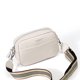 thumbnail image 5 of Bolso Hombro Cuero Genuino Vintage para Mujer Con (Blanco), 5 of 9