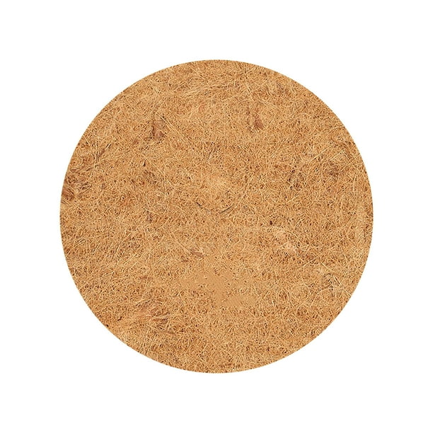 XWSHYW Cojines para Los Pies Estera Plana de Seda de Cocos, Estera para Maceta, Estera para El Suelo