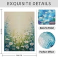 thumbnail image 3 of Diamond Art Kit for Adults, Field Of White Daisies In Sunlight Diamond Painting for Adults Beginners, DIY Diamond Art Painting Kits, 5D Diamond Painting Crafts for Home Decor 12x16 Frameless, 3 of 7