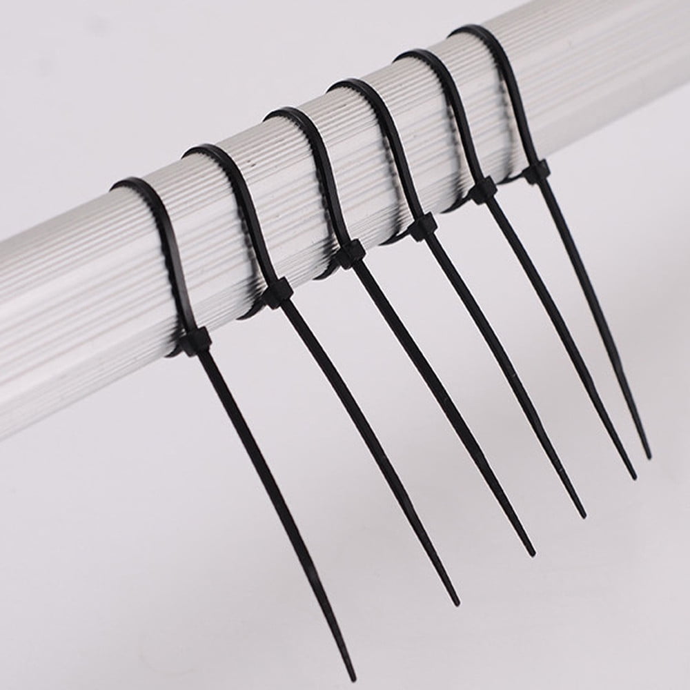 Aroono 8 Inch Cable Zip Ties (50 Pack) – 40lbs Strength, UV & Temp Resistant Nylon, For Home, Office, Garden