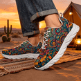 thumbnail image 2 of Men's Full Print Lightweight Lace-up Walking Shoes, 2 of 7