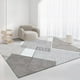 thumbnail image 3 of La alfombra de la sala de estar es geométricamente buena para uso doméstico. El dormitorio está cubierto con tapetes y la alfombra de la mesita de noche se usa como tapete., 3 of 4