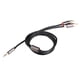 thumbnail image 1 of Cable adaptador de cable de audio estéreo macho a 2RCA macho auxiliar de 3,5 mm (negro), 1 of 5