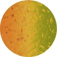 thumbnail image 1 of Ahgly Company Machine Washable Indoor Round Transitional Deep Yellow Area Rugs, 8' Round, 1 of 7