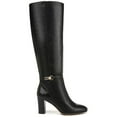 thumbnail image 2 of Franco Sarto Womens Palermo Leather Block Heel Knee-High Boots, 2 of 3