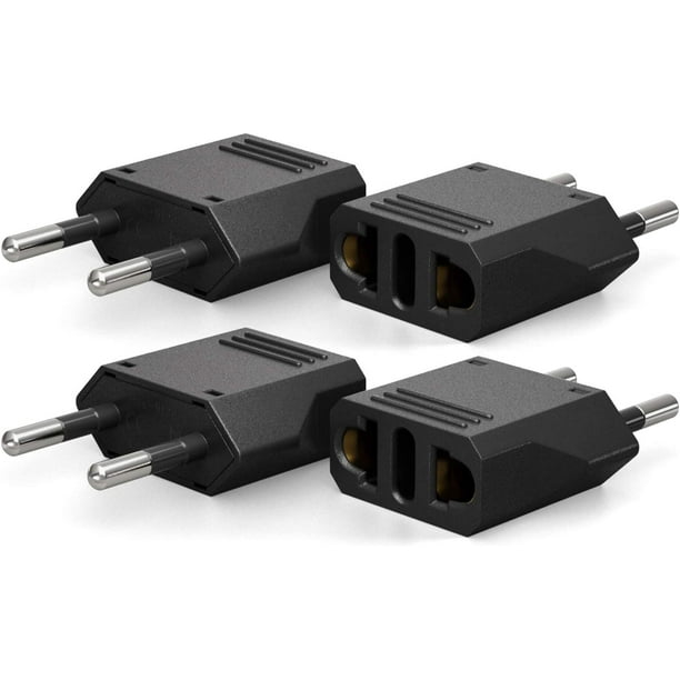 European travel plug adapters US to Europe power adapter, handy wall