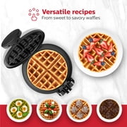 Holstein Housewares Rotary Belgian Waffle Maker, Stainless Steel Electric Belgian Waffle Makers