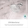 thumbnail image 3 of Juego de Grifería Moen Cromo Eco Performance Monomando para Ducha y Tina, 3 of 5