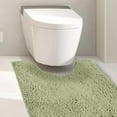 thumbnail image 7 of Ctnporpo Bathroom Mat U Shaped Bathroom Carpet Soft Plush Bathroom Carpet Absorbent Plush Bathroom Carpet Green Area Rug Carpet, 7 of 7