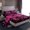 Black Pink, variant on Manfei Geometric Plaid Grid 3pcs Twin Sheet Sets for Boys Girls Kids,Green Neon Lights Twin Fitted Sheet,Futuristic Cubes Breathable Flat Sheet,Microfiber Bedroom Decor