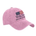 thumbnail image 4 of 250th Anniversary USA Hat 1776-2026 Embroidered Patriotic Baseball Cap Adjustable Vintage Casual Cap USA 250th Anniversary Merchandise,Pink, 4 of 5