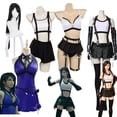 thumbnail image 2 of Disfraz de Tifa de Final Fantasy para mujer adulta, disfraz de Cosplay, uniforme de fantasía, accesorios para Halloween, carnaval, juego de rol, 2 of 5