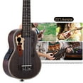 thumbnail image 4 of 23 Inch Ukulele Ukelele Uke Rosewood Material with EQ Musical Gift, 4 of 7