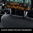 thumbnail image 6 of 2 PCS Car Headrest Cover, Halloween Happy Bat Castle Soft Car Seat Head Rest Cover Protector Interior Car Accessories Seat Covers for Cars Truck Auto Only Covers, 6 of 8