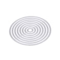 thumbnail image 3 of Unique Bargains 351Ft/10700cm Diameter, 1 Pack 3Ft/80cm Height Dies for Card Making, Silver Tone, 3 of 5