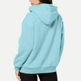 thumbnail image 3 of Zip Up Hoodies for Women 2025 Long Sleeve Plain Oversized Hoodie with Pockets Hooded Sweatshirt Women Jacket, 3 of 8
