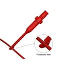 thumbnail image 2 of Dreamhall Catii 1000V/Max 10A Test Probe Clip for Nondestructive Wirepiercing 4Mm Hook Tool Red Black J 30057 with Wear Resistance,Red, 2 of 10