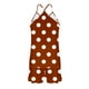 thumbnail image 4 of Conjunto de pijama de poliéster con tirantes finos y estampado de moda para mujer, 4 of 8