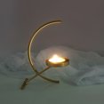 thumbnail image 2 of Jinsinto Moon Candlestick Metal Candlestick Decoration Romantic Wedding Festive, 2 of 5