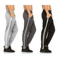 thumbnail image 1 of DARESAY Mens Closed Athletic Pants With Draw Cord And Pockets (Pack of 3), 1 of 6