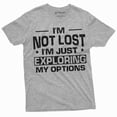 thumbnail image 6 of Funny Exploration shirt I am not Lost Tee Mens Womens Unisex Camping Nature woods summer T-shirt, 6 of 7