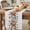 Blue, variant on Fall Orange Blue Pumpkins Table Runner - 72 Inch Long Thanksgiving Autumn Leaf Beige Cotton and Linen Blended Dress Scarves Farmhouse Table Runner for Kitchen Dining, Coffee Table, 13" x 72"
