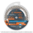 thumbnail image 2 of Disco sierra Para Madera 7-1/4 30 Dientes Centro 5/8 Truper ST-730, 2 of 2