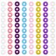 thumbnail image 1 of 100 cuentas de silicona reutilizables para tapones de anillos, accesorios para hacer joyas, collares y pulseras., 1 of 6