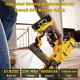 thumbnail image 6 of DW 4Pack 20V 8Ah Lithium-lon Battery Replacement Compact XR Design, High-Capacity Power, Compatiblewith DCB205 DCB200 DCB203 DCB206 DCB208 20-Volt Cordless Power Tools, Long-Lasting ,20V Max Battery, 6 of 8