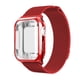 thumbnail image 5 of Correa para apple watch compatible con 42mm / 44mm metálica+ Case completo protector de pantalla Mamá Pulpo Milanese mica completa, 5 of 6