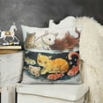 thumbnail image 2 of SHANXI Zodiac Animals Throw Pillow Covers Printed Polyester Cloth Throw Pillow Suitable for Bed Room,Living Room,Floor,Bench Gift for Men Women 20x20in, 2 of 5