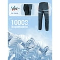 thumbnail image 4 of 33,000ft Men's Waterproof Cycling Pants, Windproof Breathable Athletic Mountain Bike Pants Running Hiking Sweatpants Sports, 4 of 7