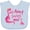 Blue, variant on Inktastic My Aunt Loves Me Girls Baby Bib