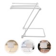 thumbnail image 4 of 1Pack Kitchen Towel Rack Vertical Light Grey Plastic Towel Holder for Rust Resistant, 4 of 9