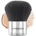 thumbnail image 1 of Bronceador Kabuki Brush Wonderskin con parte superior redonda para rostro y cuerpo, 1 of 6