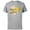 Athletic Heather, variant on Disney Wish Star “Shining Star” - Short Sleeve Cotton T-Shirt for Adults - Customized-Athletic Heather