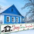 thumbnail image 1 of Letrero navideño Funtery Jesus Is The Reason, 300 x 50 cm, 1 of 7