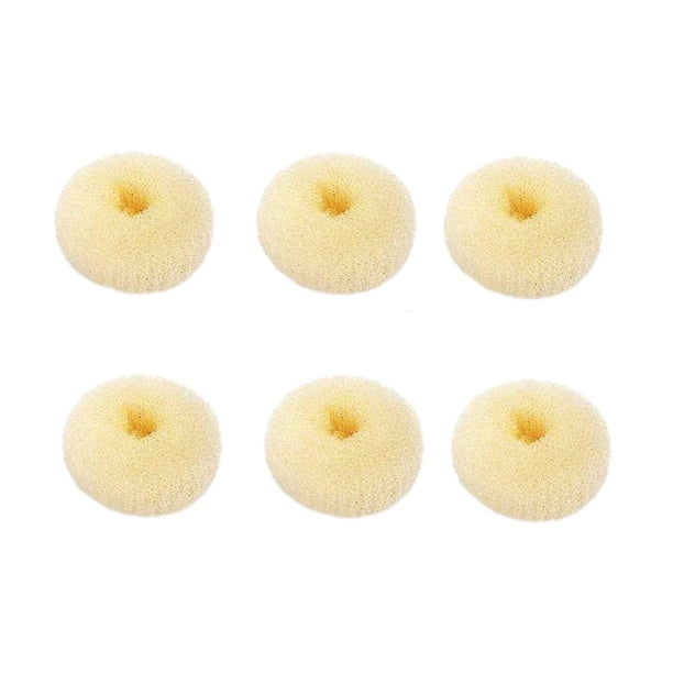 Guardurnaity 6 accesorios para el cabello de textura : peinado sin esfuerzo, herramientas de peinado de nailon no tóxico Accesorio para el cabello Beige