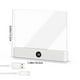 thumbnail image 2 of weibbin LED Transparent Reading Light Smart Book Light Adjustable Brightness Eye Protection USB Charging 2pcs, 2 of 8