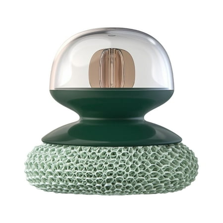 

LIHUA Cleaning Ball Durable Rounded Handle Strong Decontamination Brush Plates Stove Washing Brush for Restaurant